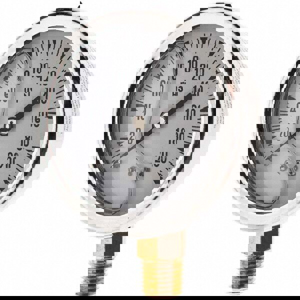 Pressure Gauge: 2-1/2