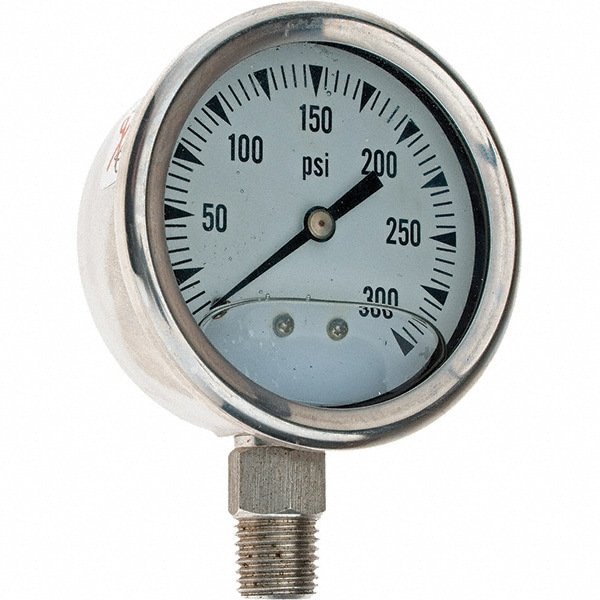 Pressure Gauge: 2-1/2