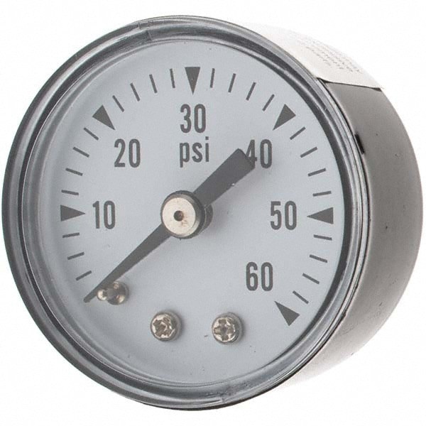 Pressure Gauge: 1-1/2