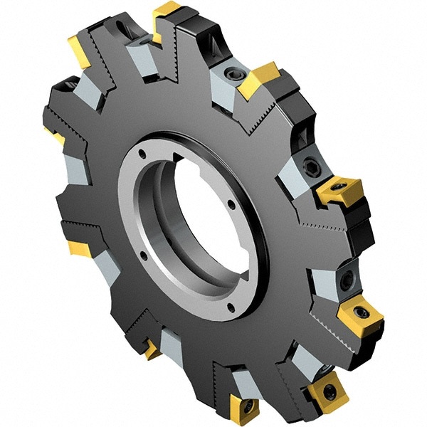 Indexable Slotting Cutter: 12 mm Cutting Width, 4