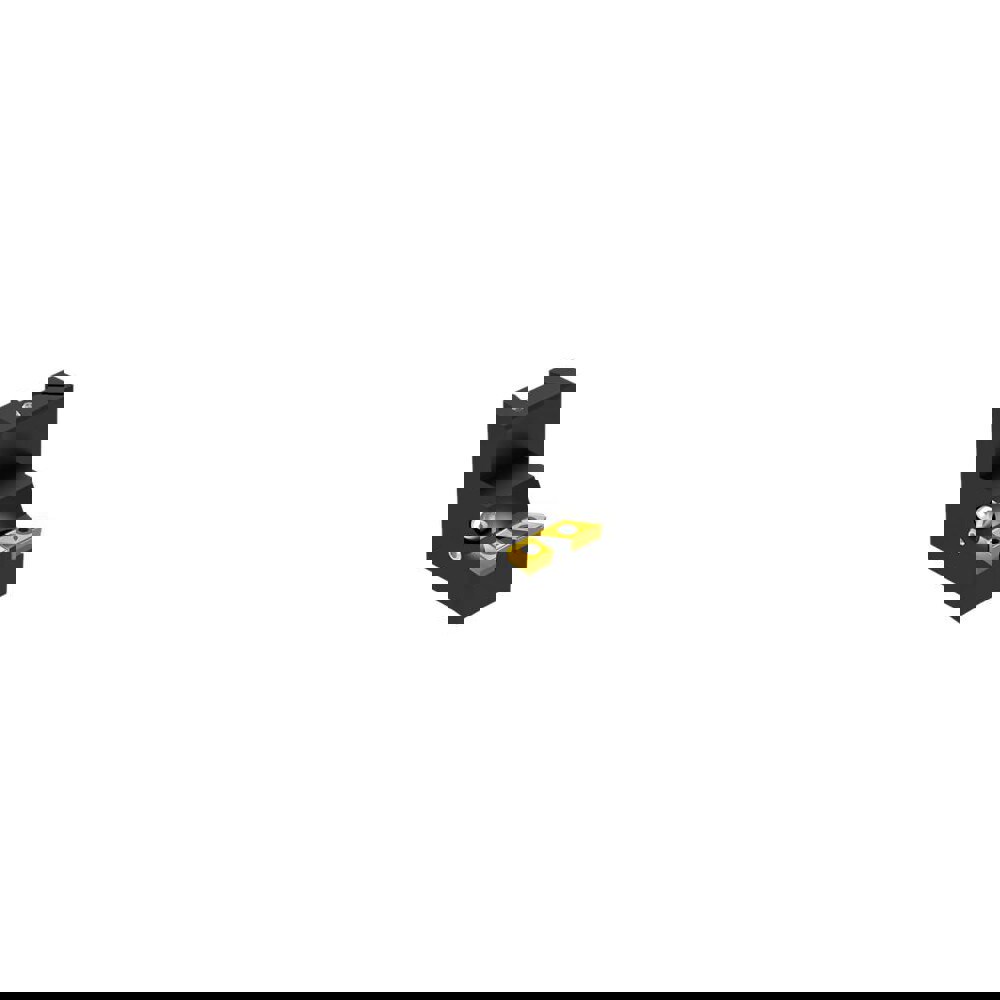 Modular Turning & Profiling Cutting Unit Heads; System Size: 22.00 mm ; Cutting Direction: Right Hand ; Compatible Insert Style: MU.AH ; Compatible Insert Size Code: CC..09; DC..11 ; Internal or External: External ; Insert Holding Method: Screw