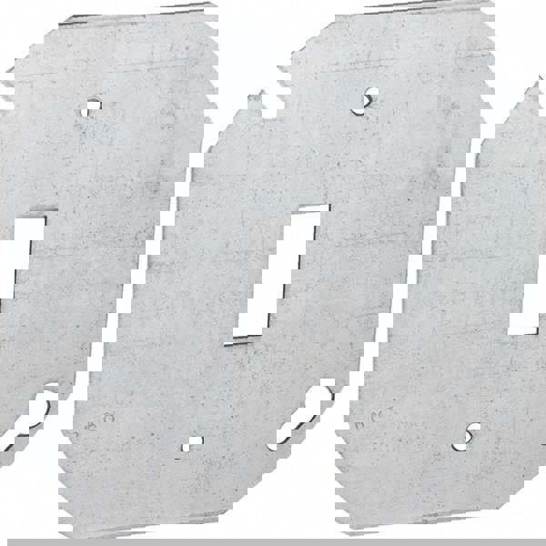 Flat Electrical Box Cover: Steel