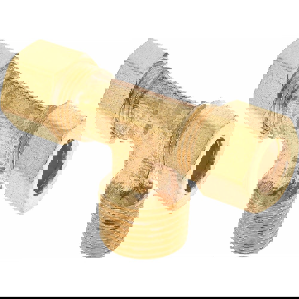 Compression Tube Male Branch Tee: 3/8