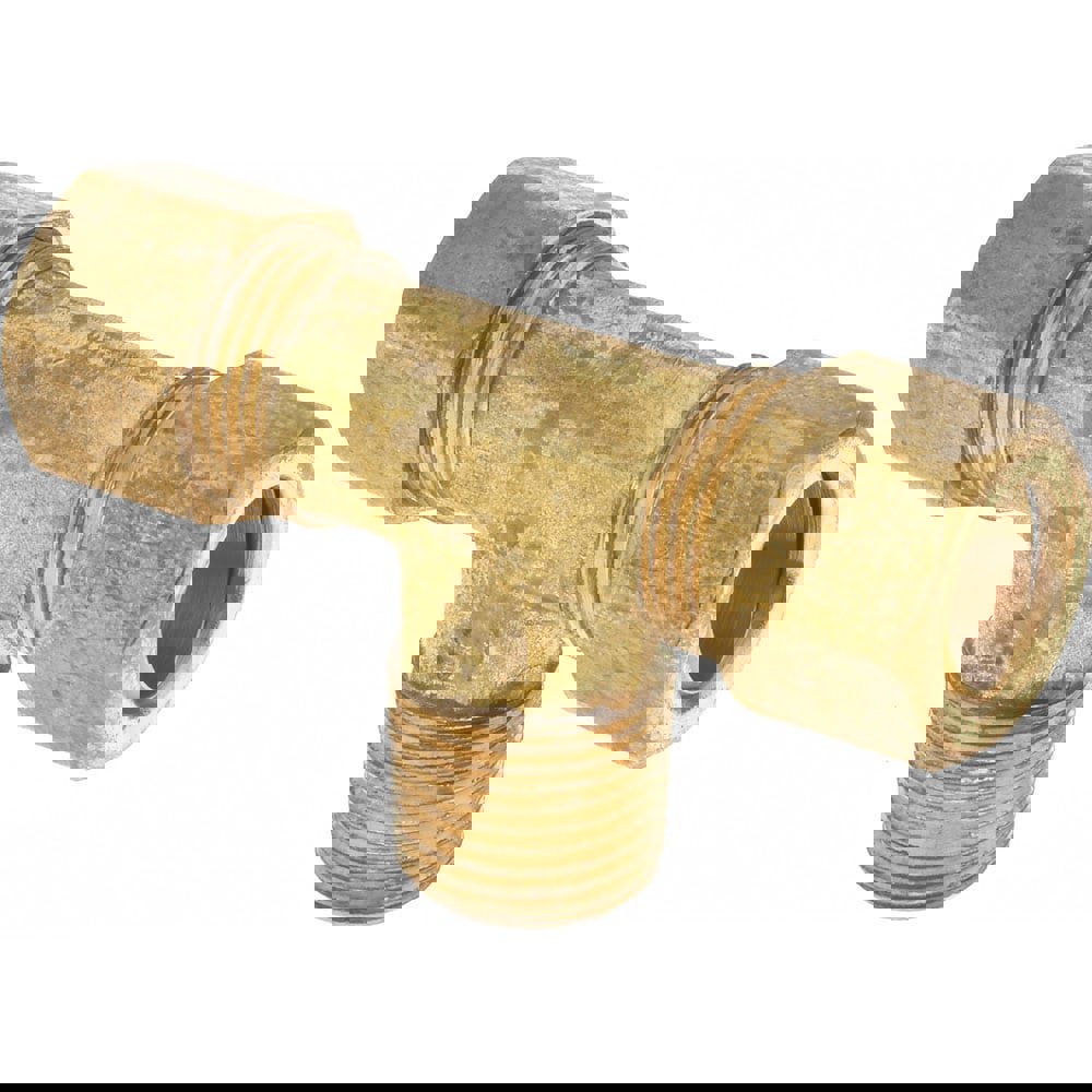 Compression Tube Male Branch Tee: 3/8