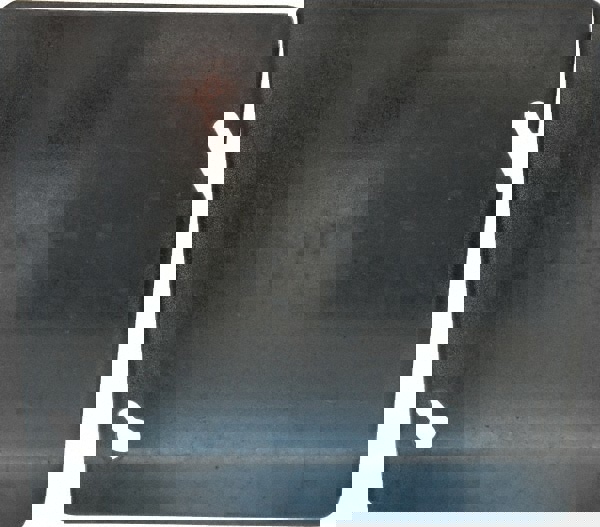 Electrical Box Cover: Steel, 4-11/16