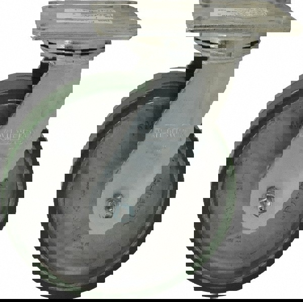 Swivel Top Plate Caster: Polyurethane, 8