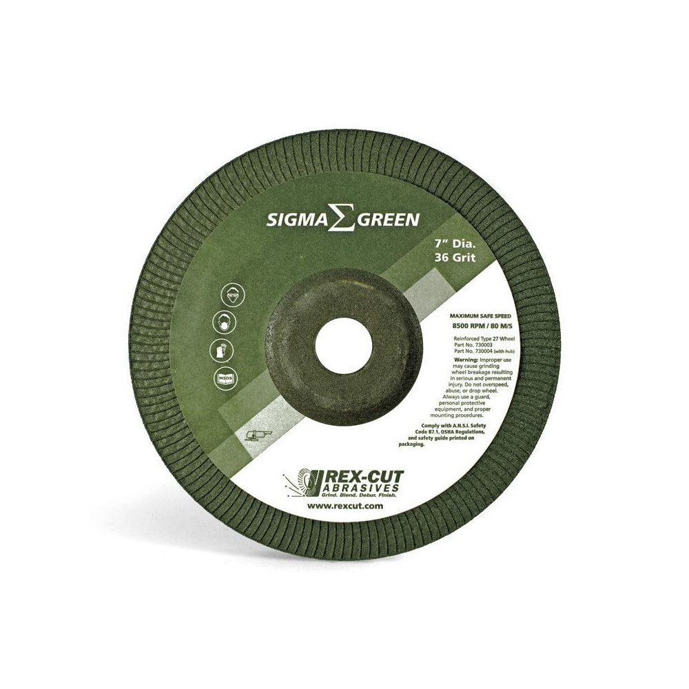 Depressed Grinding Wheel: Type 27, 7