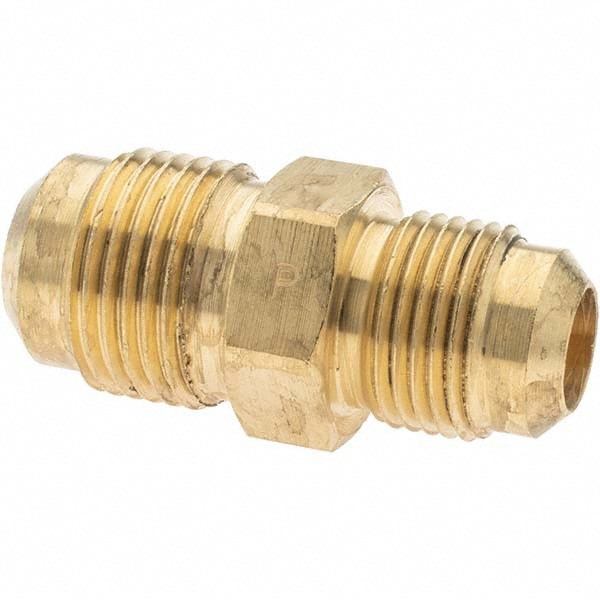 Flared Tube Union: 5/8 x 1/2