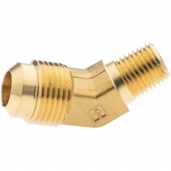 Brass Flared Tube 45 &deg; Elbow: 1/2