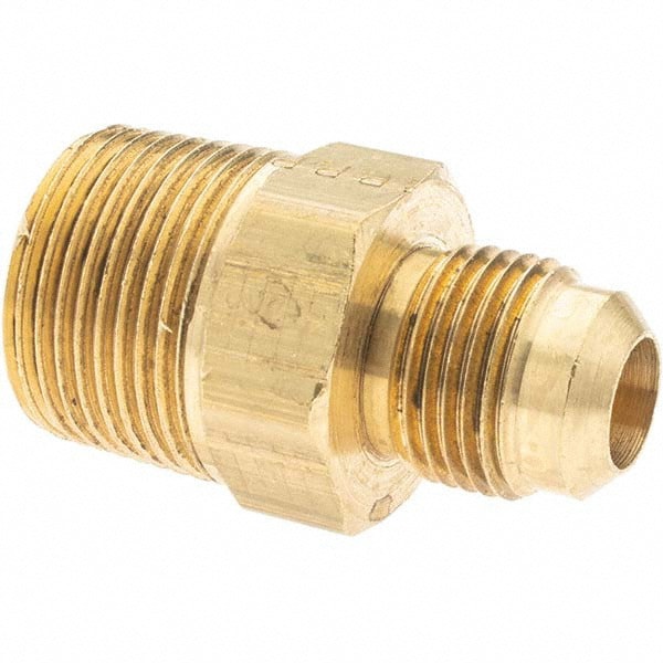Brass Flared Tube Connector: 1/2