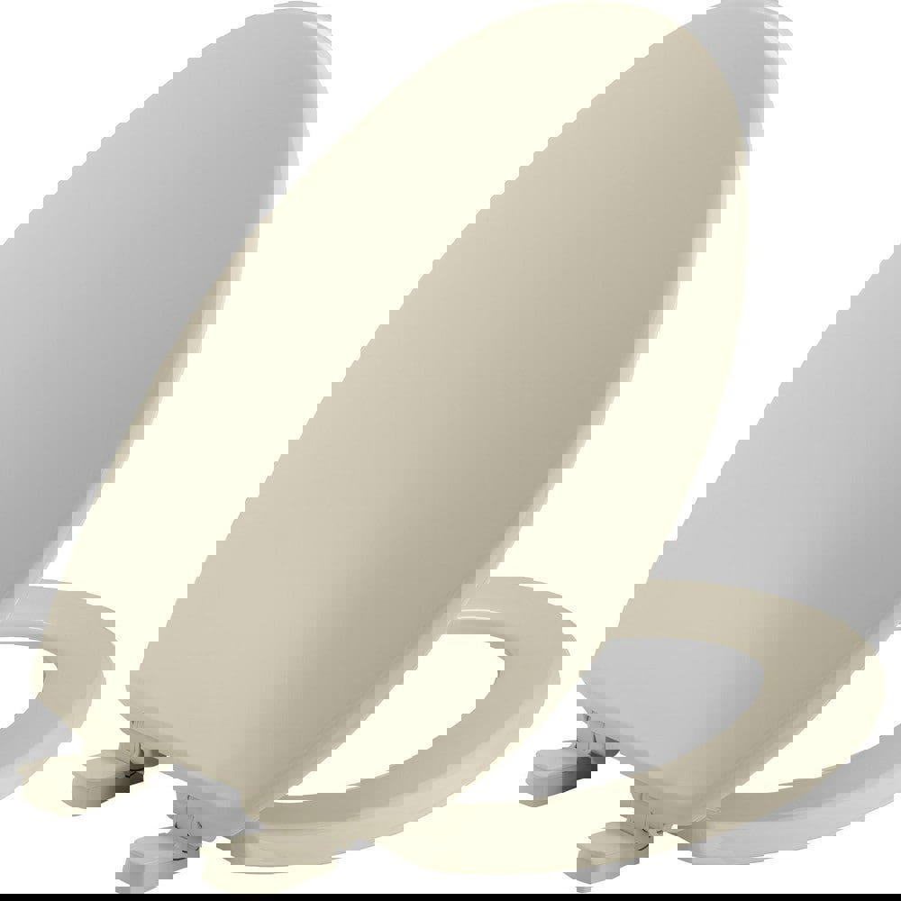 Toilet Seats; Type: Standard; Closed ; Style: Elongated ; Material: Plastic ; Color: Bone ; Outside Width: 14.313in (Inch); Inside Width: 8.2500in (Inch)
