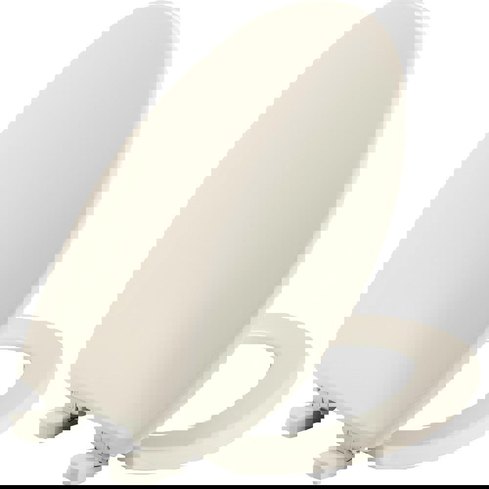 Toilet Seats; Type: Standard; Closed ; Style: Elongated ; Material: Plastic ; Color: Biscuit ; Outside Width: 14.313in (Inch); Inside Width: 8.2500in (Inch)