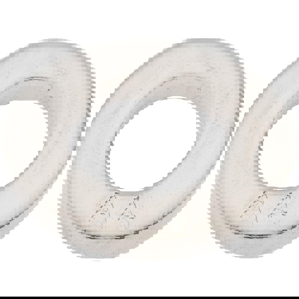 M6 Screw Standard Flat Washer: Grade 316 Stainless Steel, Plain Finish