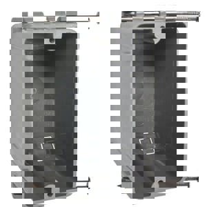 SGL GANG NMC BX W/ CAPTIVE NAILS