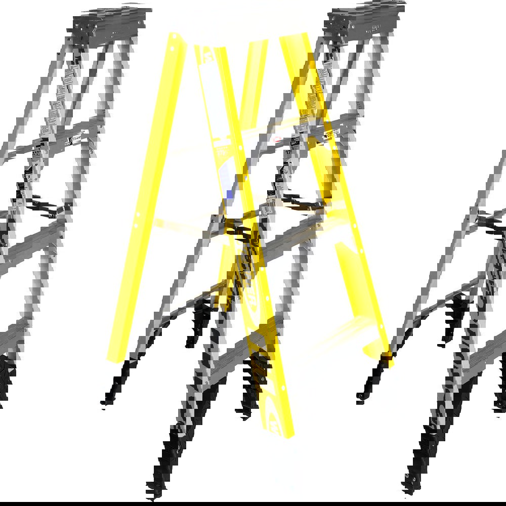 3-Step Fiberglass Step Ladder: Type IAA,