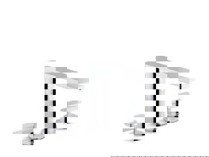 Two Handle Roman Tub Faucet in Polished Chrome