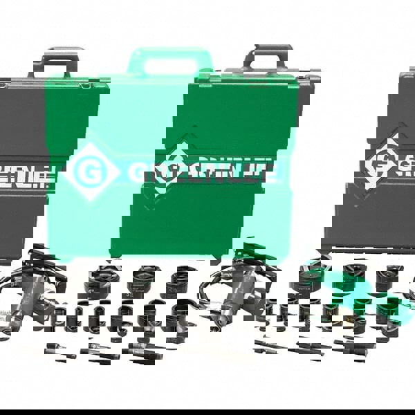 Punch & Driver Kits; Tool Type: Knockout Set ; Punch Shape: Round ; Operating Method: Hydraulic ; Punch Hole Diameter (mm): 22.50 to 89.90;115.40 ; Punch Hole Diameter (Inch): 0.8850 to 4.5440 ; Maximum Capacity Stainless Steel (Gauge): 12