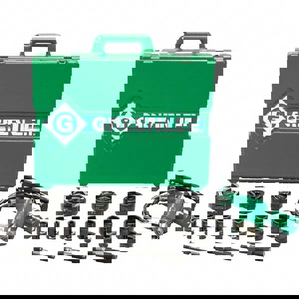 Punch & Driver Kits; Tool Type: Knockout Set ; Punch Shape: Round ; Operating Method: Hydraulic ; Punch Hole Diameter (mm): 22.50 to 89.90;115.40 ; Punch Hole Diameter (Inch): 0.8850 to 4.5440 ; Maximum Capacity Stainless Steel (Gauge): 12