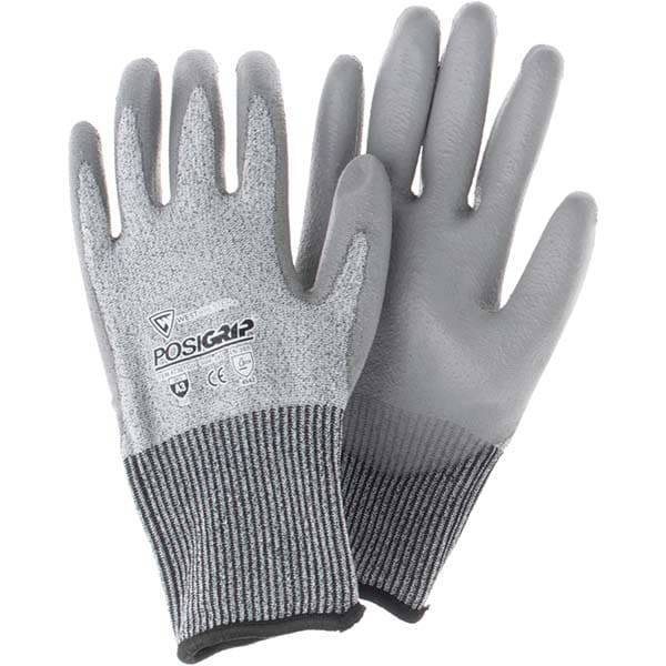 Cut, Puncture & Abrasion-Resistant Gloves: PiP 730TGU, ANSI Cut A3, ANSI Puncture 2, Polyurethane, PolyKor