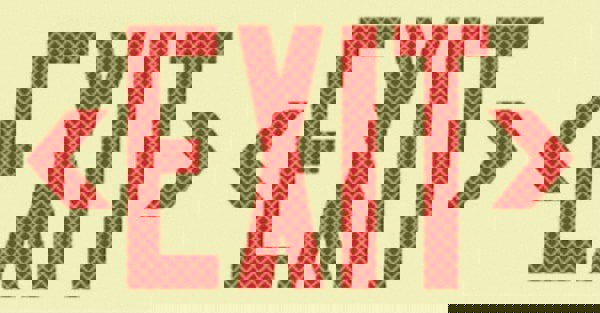 Exit, Plastic Exit Sign