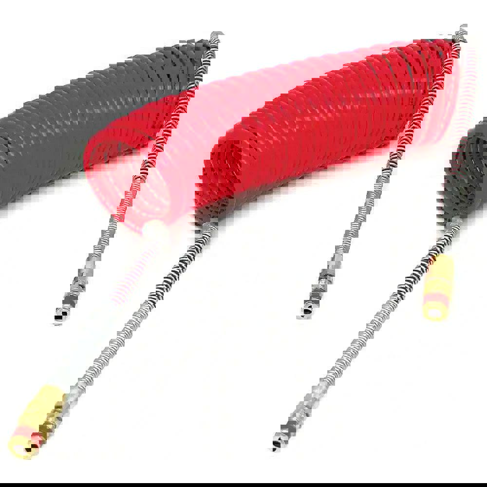 Coiled & Self Storing Hose: 3/8