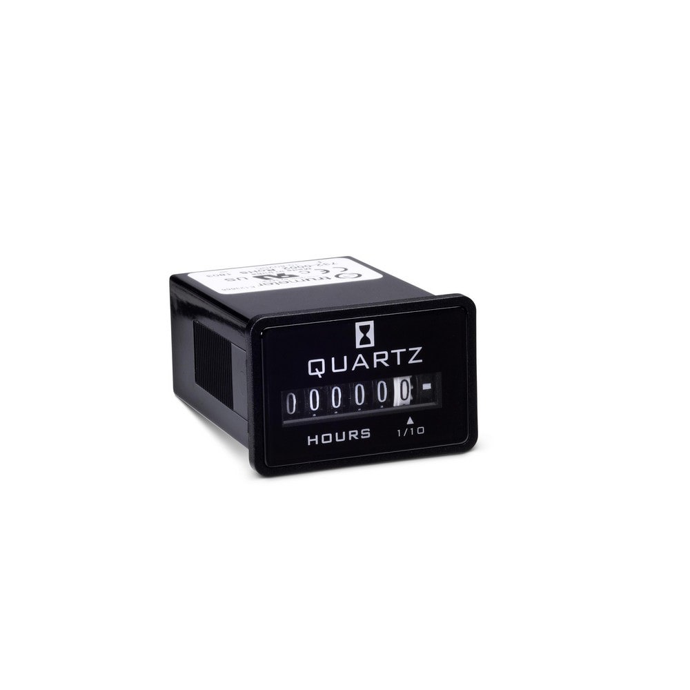 Counters & Totalizers; Counter Type: Hour Meter ; Display Type: Mechanical ; Mount Type: Front Panel ; Reset Type: Without Reset ; Maximum Count: 999999 ; Scaler: No