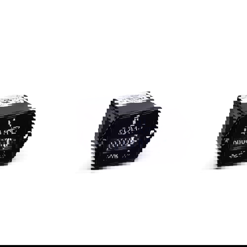 Counters & Totalizers; Counter Type: Hour Meter ; Display Type: Mechanical ; Mount Type: Front Panel; Two-Hole ; Reset Type: Without Reset ; Maximum Count: 999999 ; Scaler: No