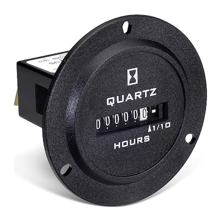 Counters & Totalizers; Counter Type: Hour Meter ; Display Type: Mechanical ; Mount Type: Front Panel ; Reset Type: Without Reset ; Maximum Count: 999999 ; Scaler: No