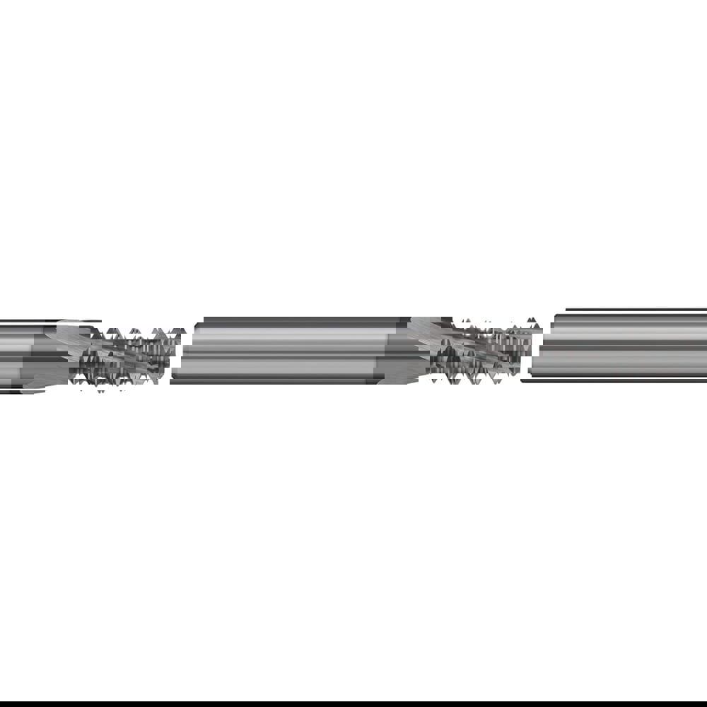 Helical Flute Thread Mills; Material: Solid Carbide ; Thread Size (Inch): 1/4-28 ; Thread Type: Internal; External ; Shank Diameter (Decimal Inch): 0.1875 ; Shank Type: Straight-Cylindrical ; Cutting Diameter (Decimal Inch): 0.1800