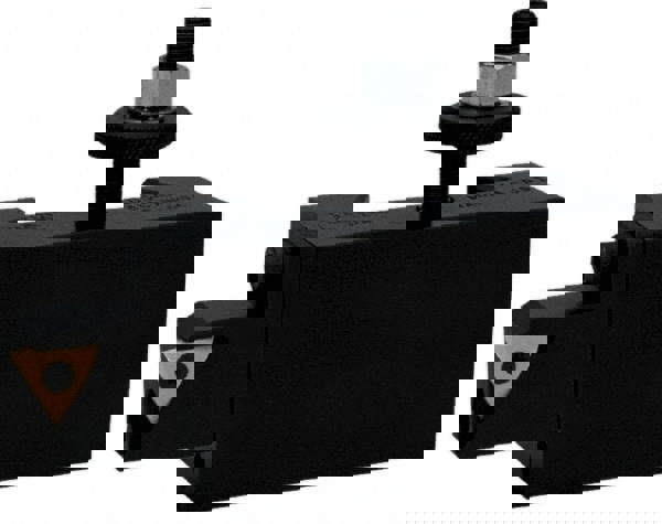 Lathe Tool Post Holder: Series CA, Number 881, Threading Tool Holder with External On-Edge Cartridge