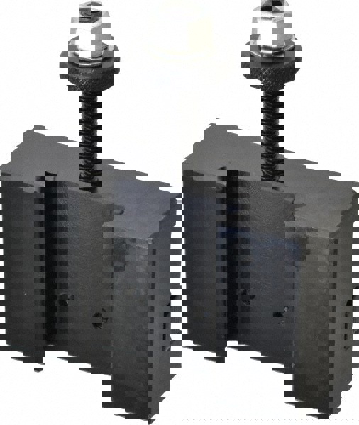 Lathe Tool Post Holder: Series BXA, Number 71C, Carbide Combination Cut-Off Holder