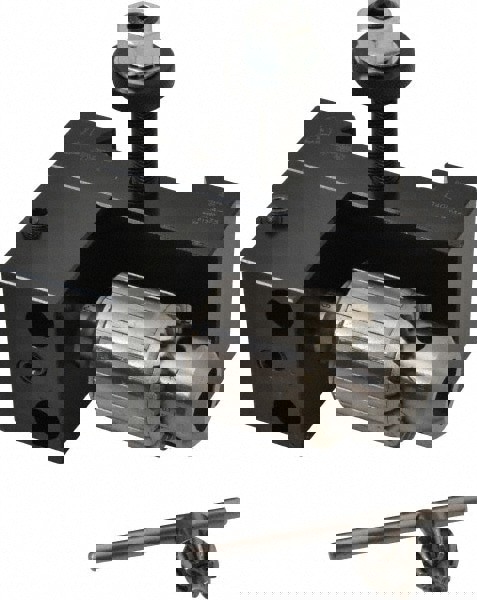 Lathe Tool Post Holder: Series CA, Number 35, Dovetail Drill Chuck Holder