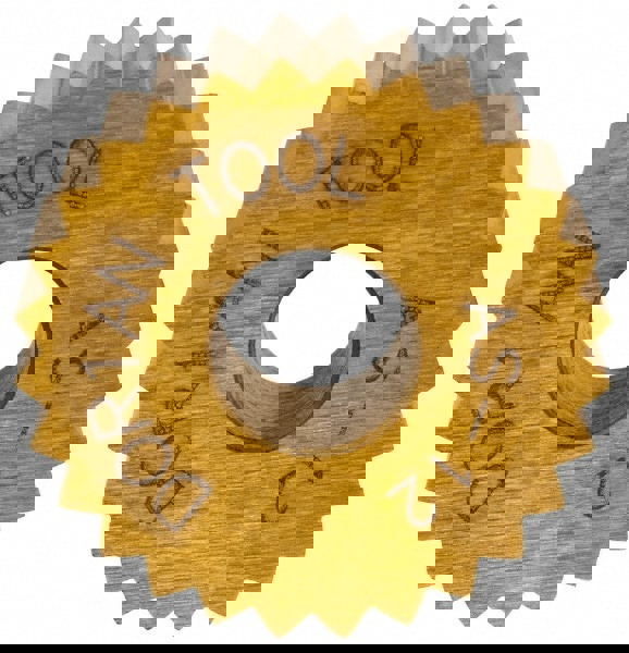 Standard Knurl Wheel: 3/4