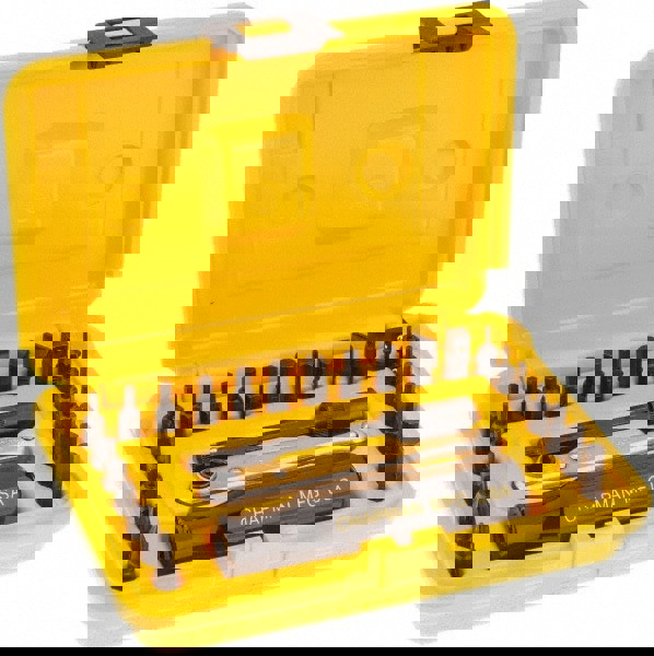 Screwdriver Insert Bit Set: Hex Phillips & Slotted