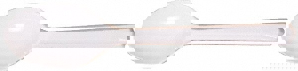 TEASPOONS, PLASTIC, MEDIUM DUTY, WHITE, 5-3/4