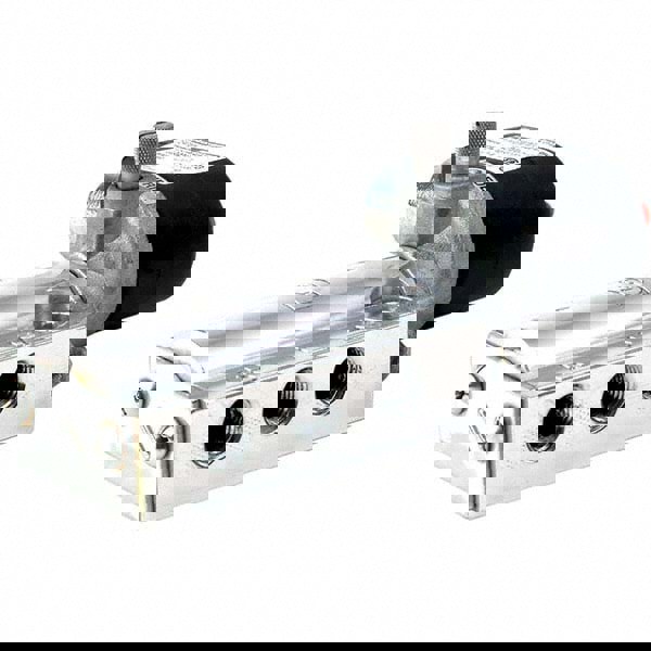 Solenoid Valve: 4-Way & 2-Position, 1/4