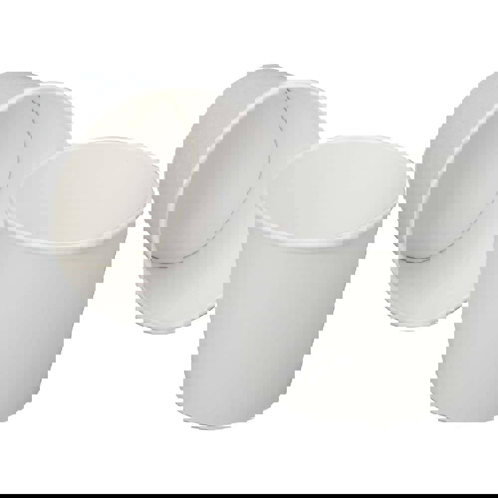 7350002900586, SKILCRAFT Hot Beverage Cups, 16 oz, White, Squat, 500/Box