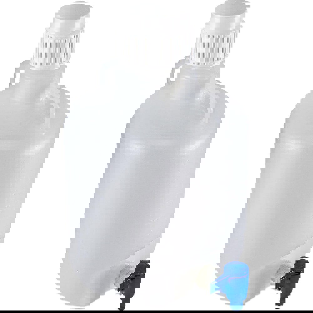 Jars, Bottles & Jugs; Container Type: Carboy ; Body Material: HDPE ; Material Family: Plastic ; Body Color: Clear ; Color: Clear; White ; Volume Capacity: 10 L