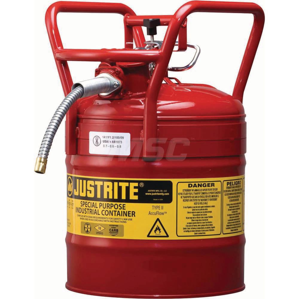 Safety Can: 5 gal, Steel