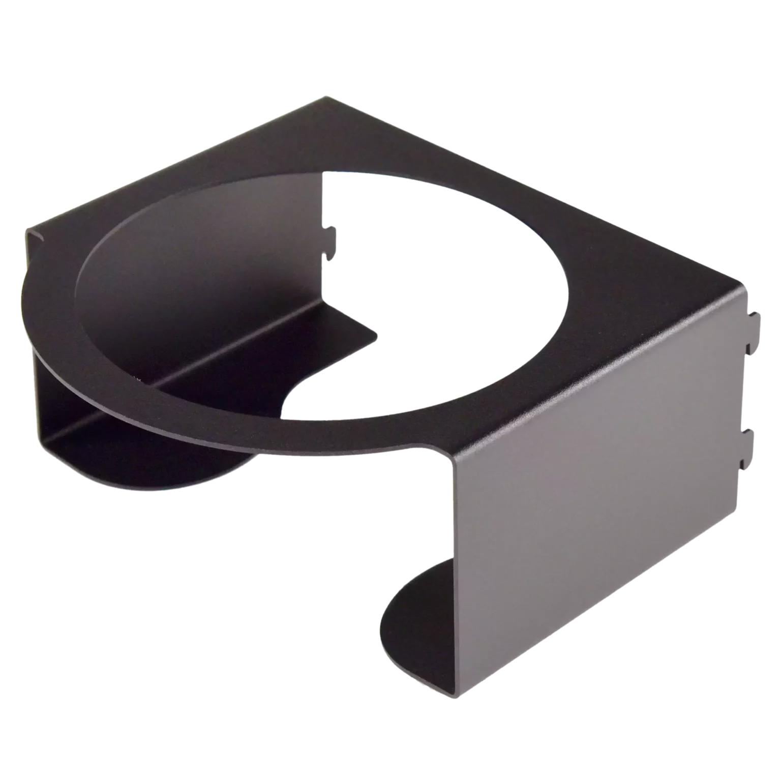 Peg Board Accessories; Type: Paint Can Holder ; Material: Steel ; For Use With: Gridlok Metal Pegboard/Tool Board ; Overall Length: 9.00 ; Overall Width: 9 ; Includes: (1) 7 in Gridlok Steel Spray Can Holder