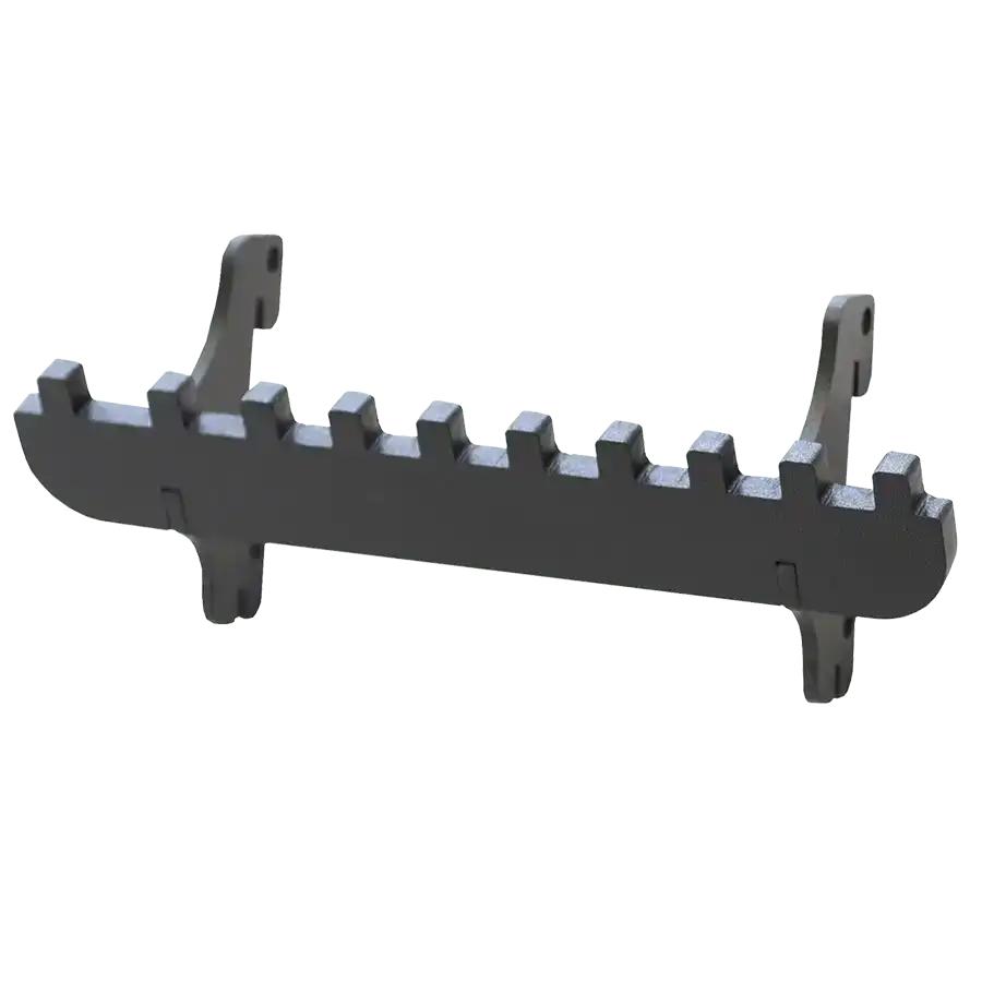 Peg Board Accessories; Type: Socket Holder ; Material: Steel ; For Use With: Gridlok Metal Pegboard/Tool Board ; Overall Length: 6.50 ; Overall Width: 0 ; Includes: (1) 1/4 in Gridlok Socket Steel Holder