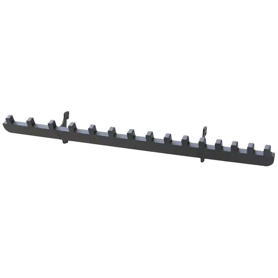 Peg Board Accessories; Type: Socket Holder ; Material: Steel ; For Use With: Gridlok Metal Pegboard/Tool Board ; Overall Length: 22.25 ; Overall Width: 1 ; Includes: (1) 1/2 in Gridlok Socket Steel Holder