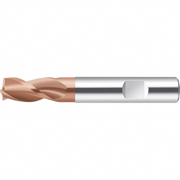 Square End Mill: 18mm LOC, 6mm Shank Dia, 57mm OAL, 3 Flutes, Solid Carbide