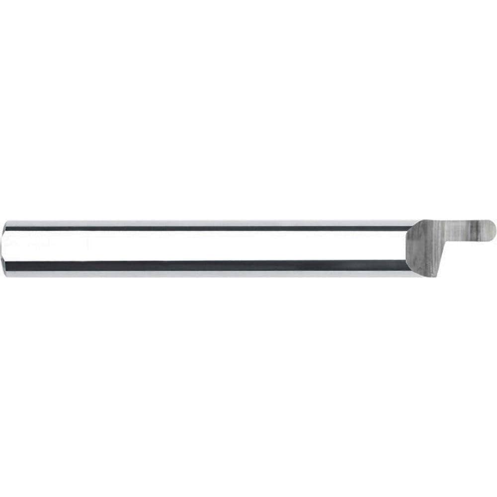 Grooving Tools; Grooving Tool Type: Grooving ; Cutting Direction: Left Hand ; Minimum Hole Diameter (Decimal Inch): 0.0085 ; Groove Width (Decimal Inch): 0.0170 ; Shank Diameter (Inch): 1/4 ; Overall Length (Decimal Inch): 2.5000