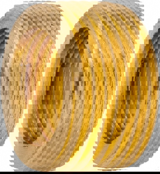 Industrial Pipe Bushing: 1/2-14 Female Thread, 3/4-14 Male Thread, MNPT x FNPT