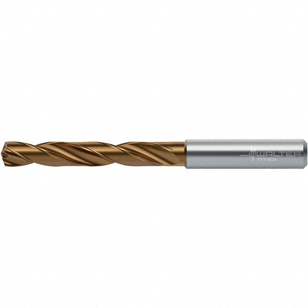 Jobber Length Drill Bit: 7.5 mm Dia, 140 &deg;, Solid Carbide