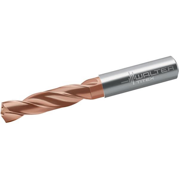Screw Machine Length Drill Bit: 4.30 mm (0.1693) Dia, 140 deg, Solid Carbide