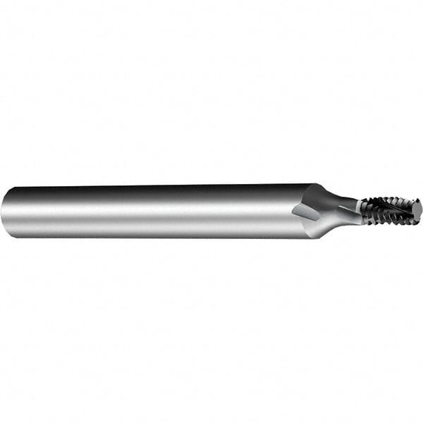 Helical Flute Thread Mill: Internal, 3 Flute, 6.00 mm Shank Dia, Solid Carbide