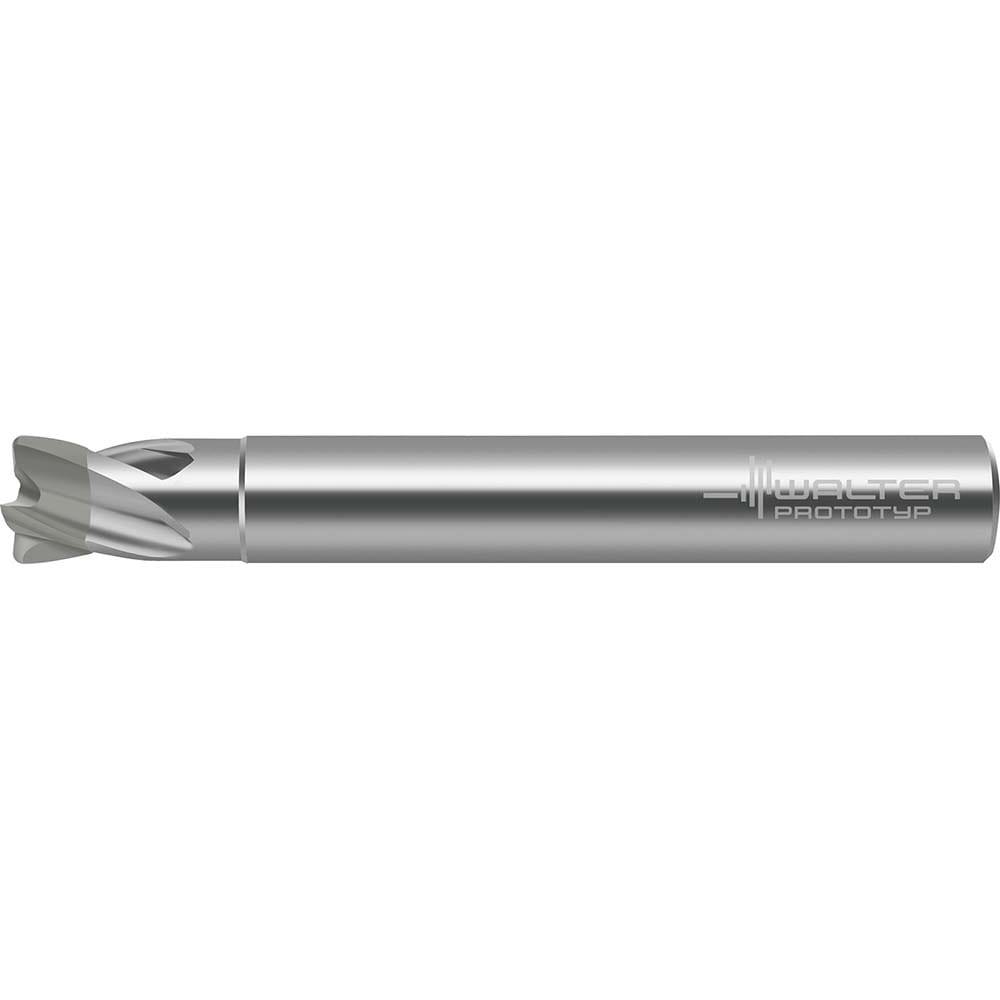 Corner Radius End Mill Head: 6 Flutes