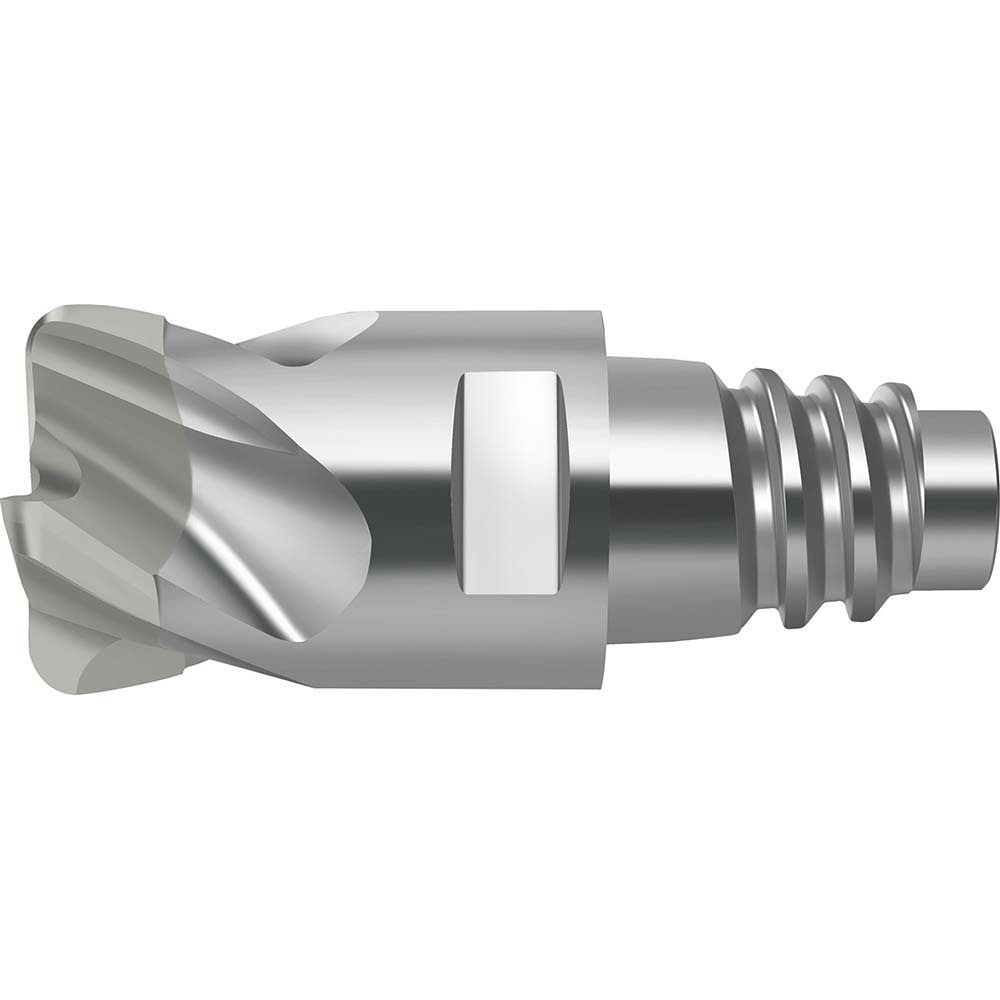 Corner Radius End Mill Head: 6 Flutes